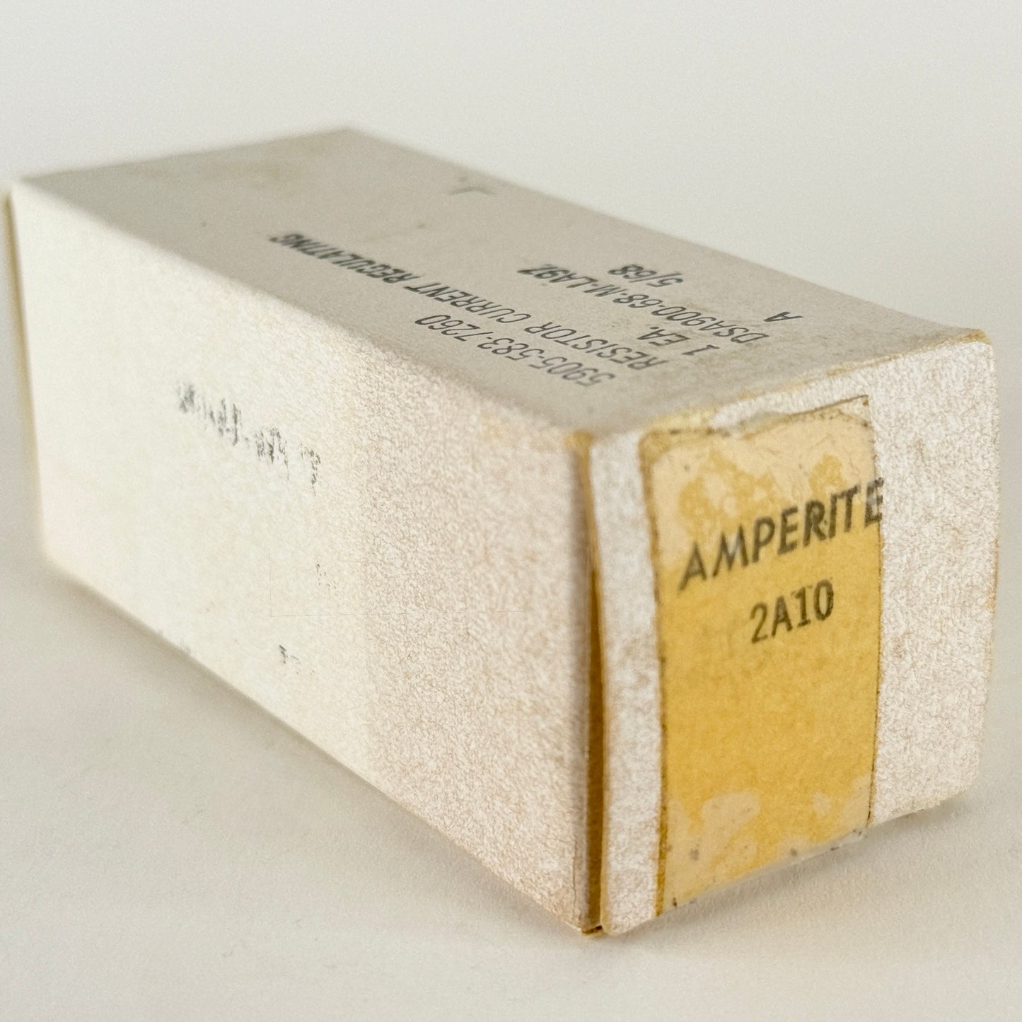 (1) Tested 1968 Amperite 2A10 Tube and Box Current Regulating Ballast Tube (d)