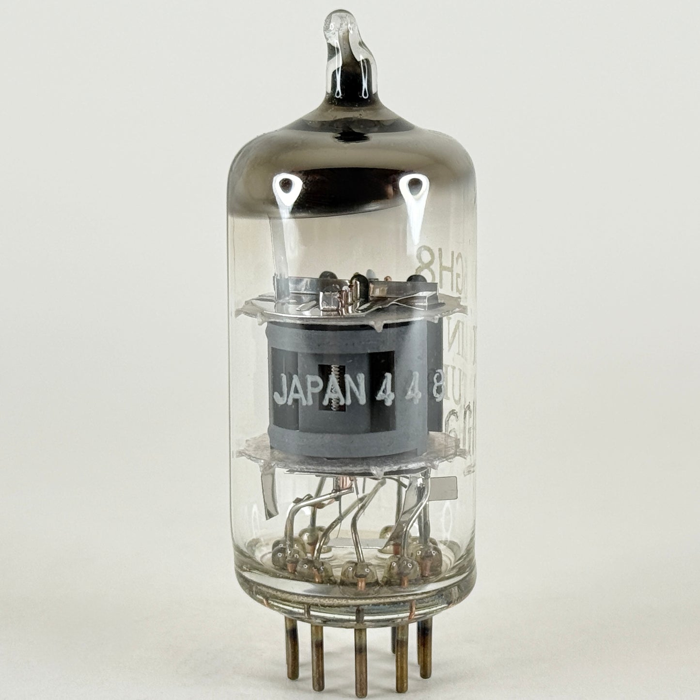 (1) Tested Lindal 6GH8A Tube with Box Japan Code 448 Triode Sharp Cutoff Pentode (a)