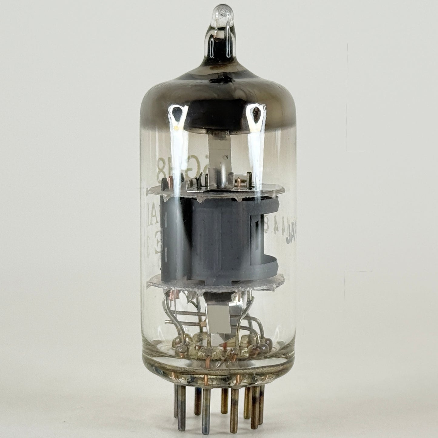 (1) Tested Lindal 6GH8A Tube with Box Japan Code 448 Triode Sharp Cutoff Pentode (a)