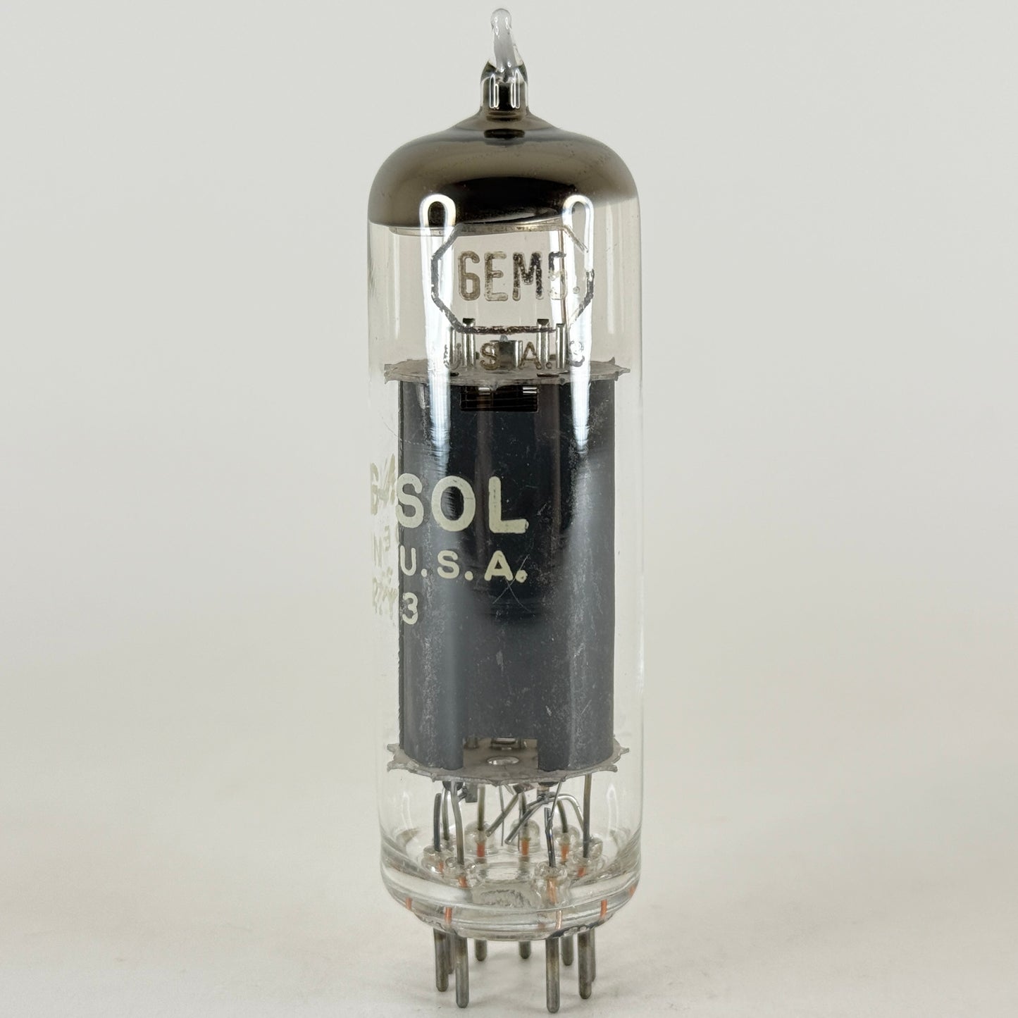 (1) Tested Tung Sol 6EM5 Tube Date Code ZY3 Beam Power Amplifier Vacuum Tube