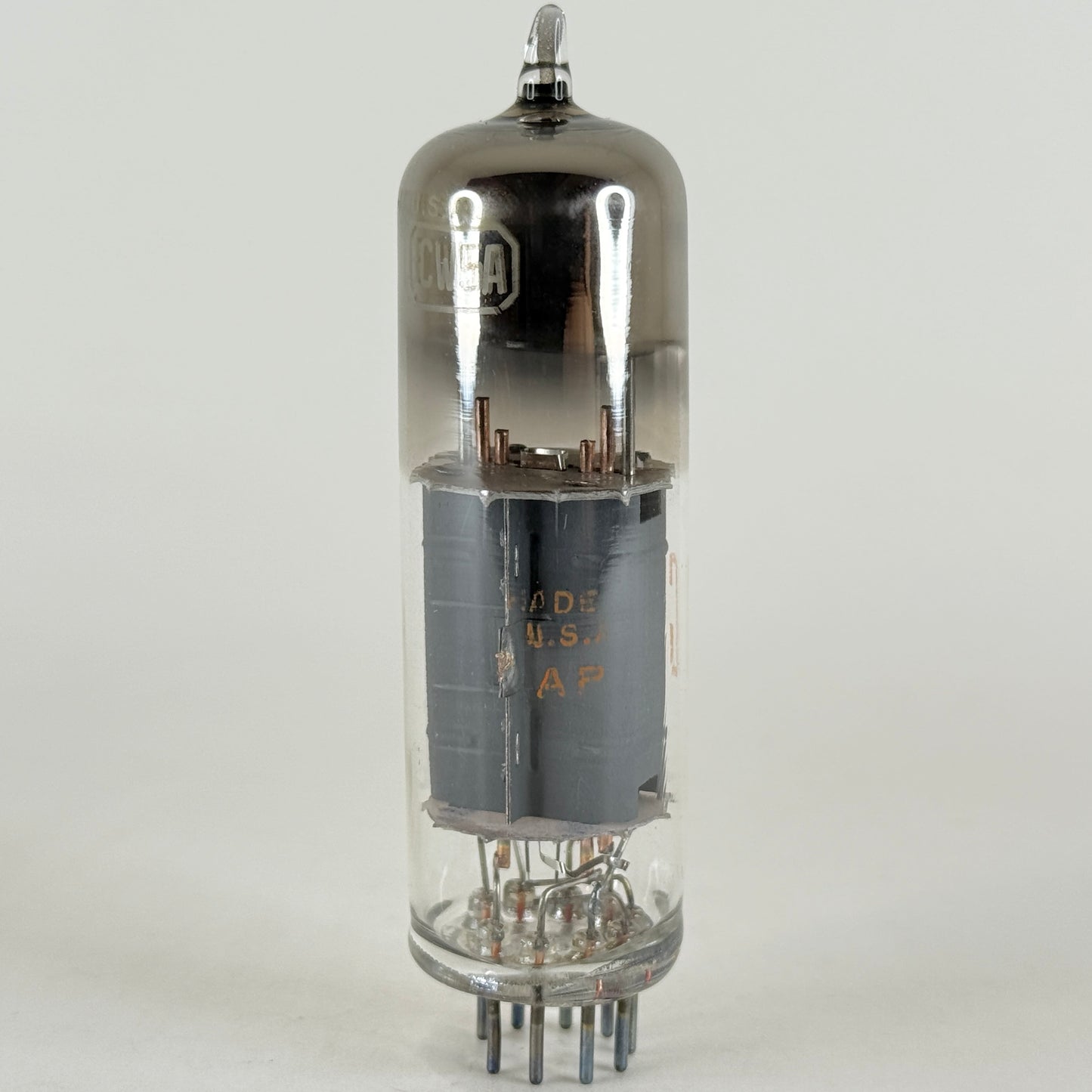 (1) Tested RCA 8CW5A Tube with Box Date Code AP Power Output Pentode Vacuum Tube