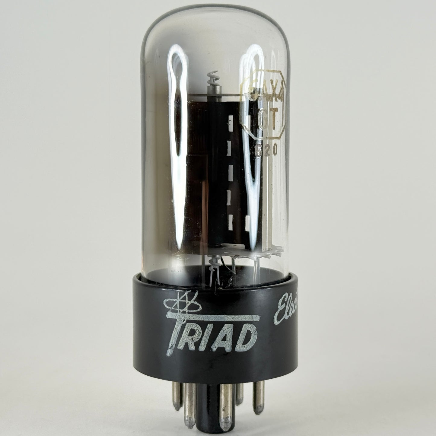 (1) Tested Triad GE 6AX4GT Tube Made in Japan 6AX4 GT Half Wave Rectifier Tube