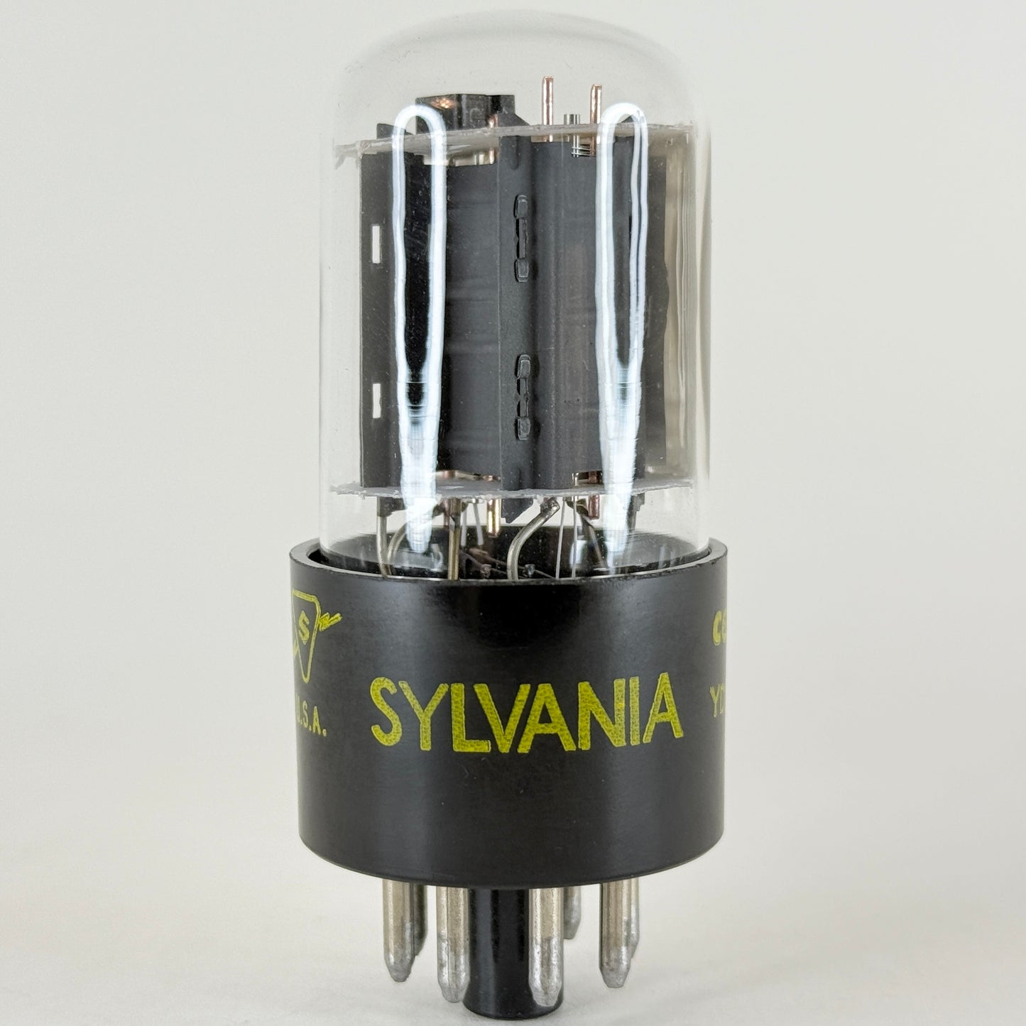 (1) Tested Sylvania 6DN7 Tube with Box Date Code ce YDN Double Triode Vacuum Tube