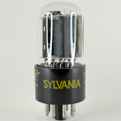 (1) Tested Sylvania 6DN7 Tube with Box Date Code ce YDN Double Triode Vacuum Tube