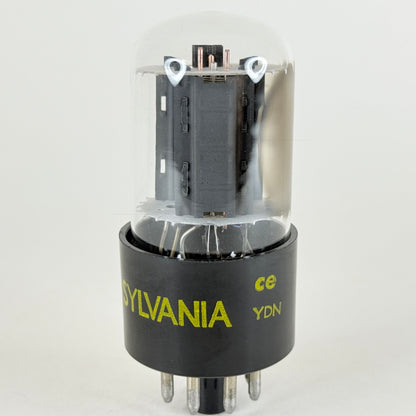 (1) Tested Sylvania 6DN7 Tube with Box Date Code ce YDN Double Triode Vacuum Tube