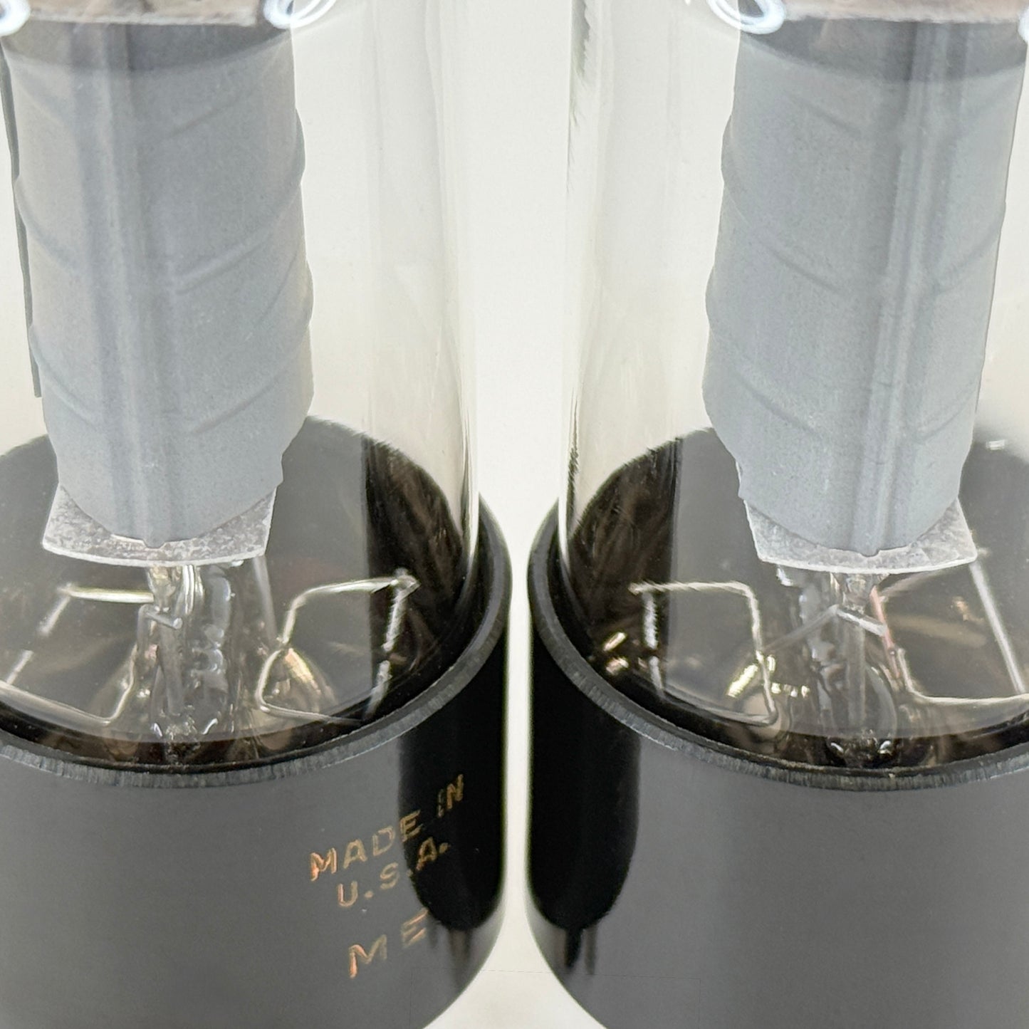 Tested Very Strong Matched Pair RCA 6V6GT Tubes Double D Getters Date Codes ME