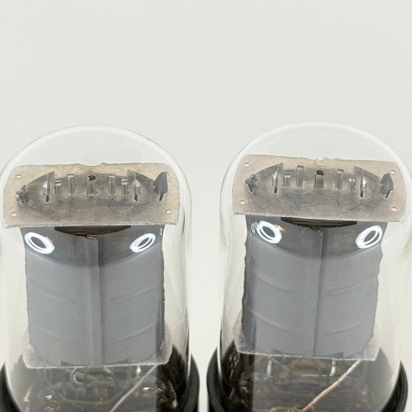 Tested Very Strong Matched Pair RCA 6V6GT Tubes Double D Getters Date Codes ME
