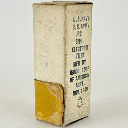 (1) Tested 1949 RCA JRC 3Q4 Tube with Box Date Code 6-48 Mil Spec RCA 3Q4 Tube
