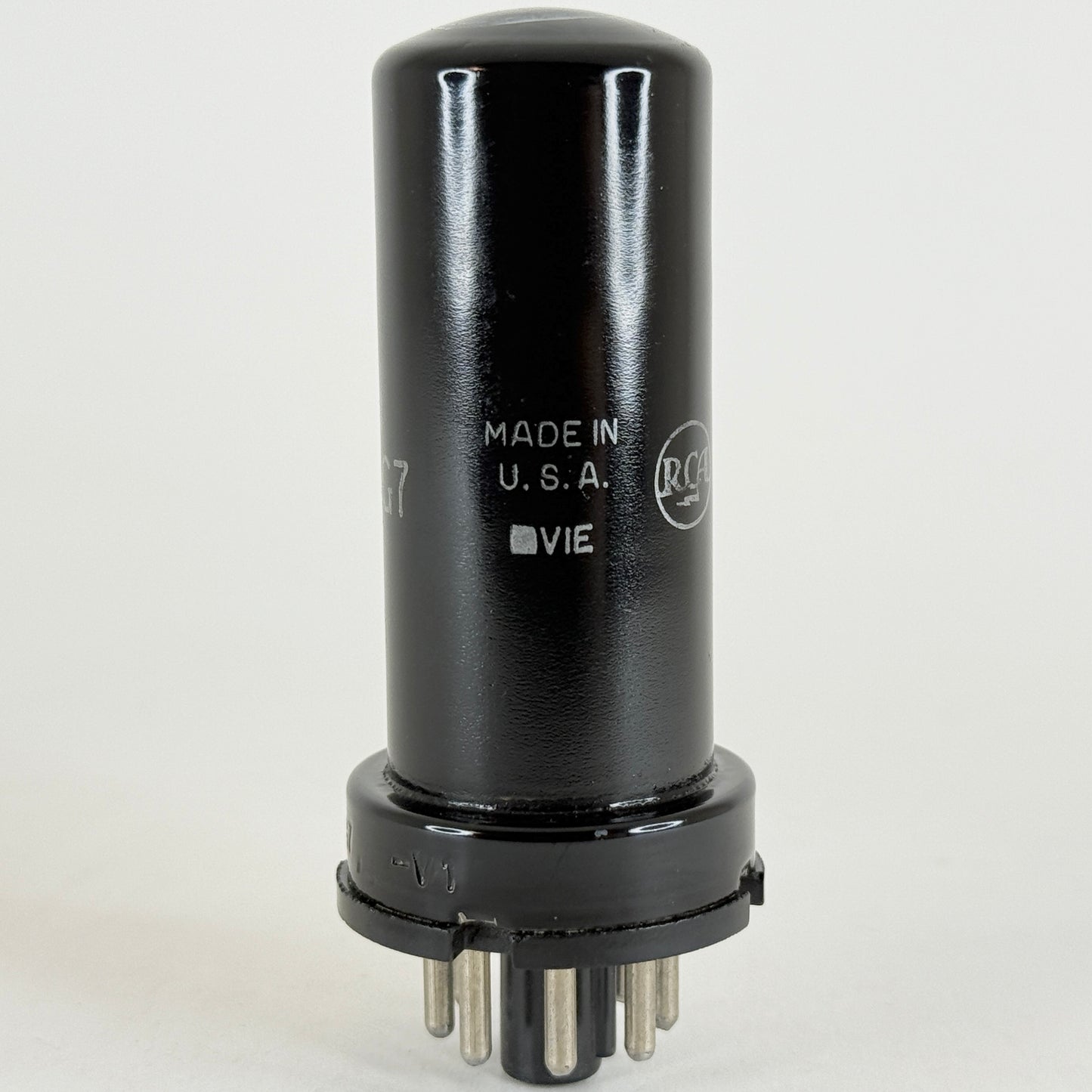 (1) Tested RCA JAN CRC 6AG7 Tube Code ◼️VIE Mil Spec VT-247 Power Pentode Tube