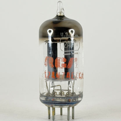 (1) Tested Balanced RCA 12AU7A ECC82 Tube 12AU7 A Medium Mu Twin Triode Tube