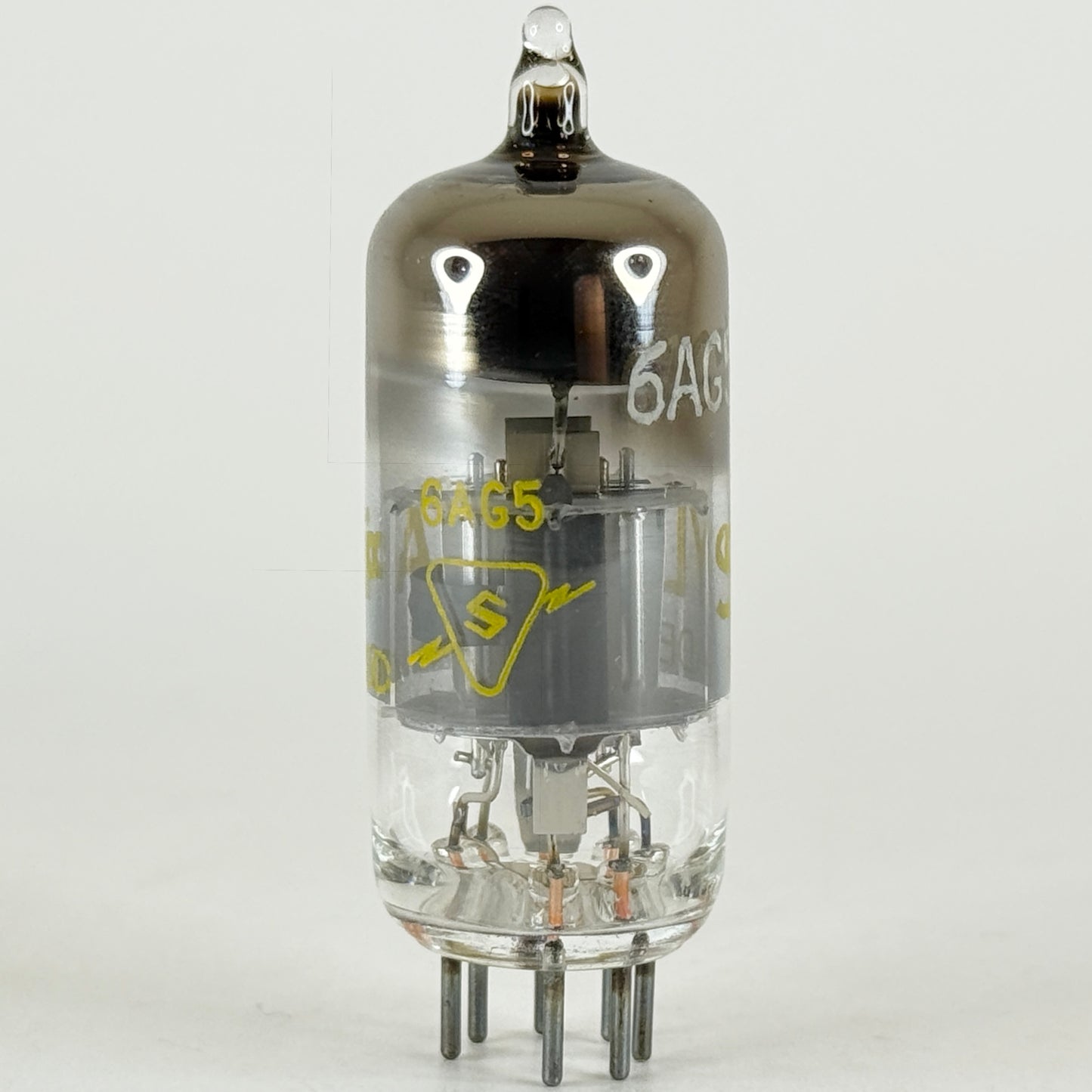 (1) Tested Sylvania 6AG5 Tube with Box Code jc BOD Sharp Cutoff Pentode Tube (a)