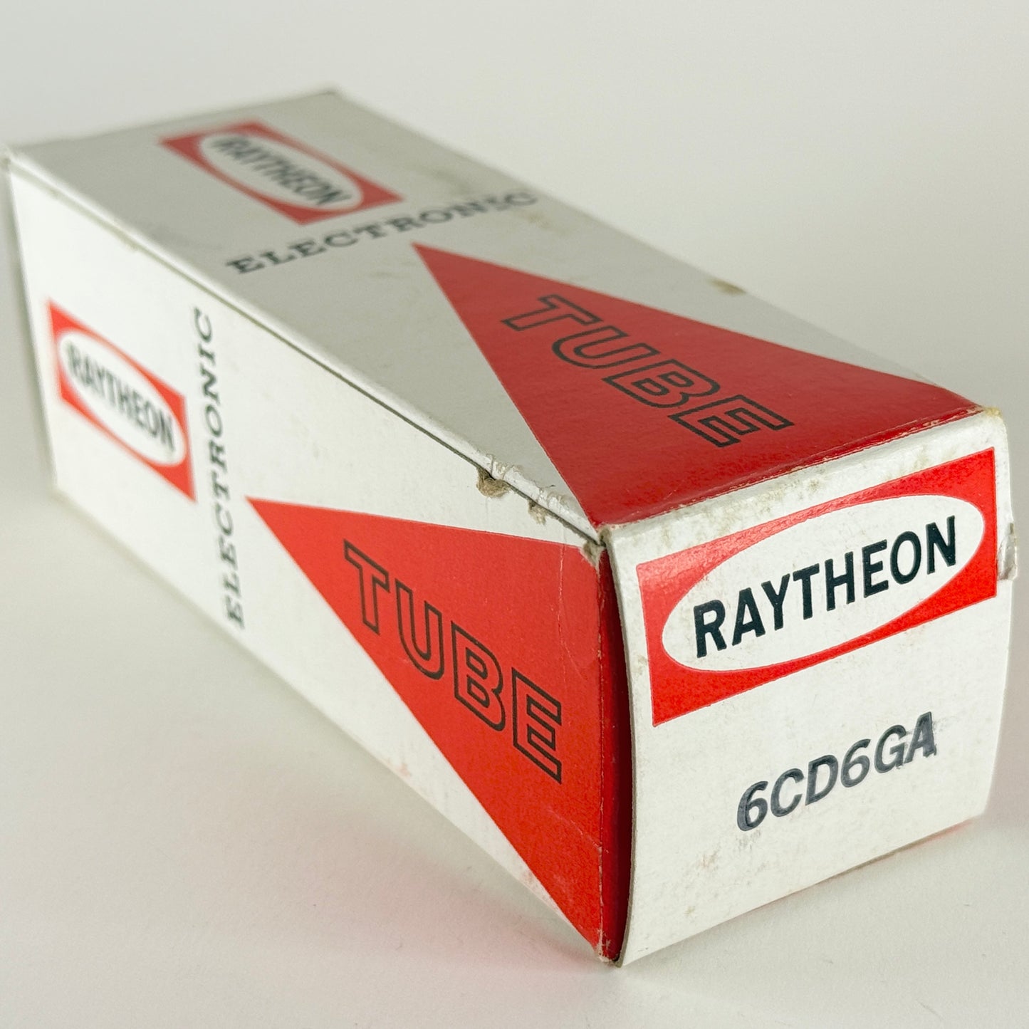 (1) Tested Raytheon 6CD6GA Tube with Original Box 6CD6 GA Power Pentode Tube
