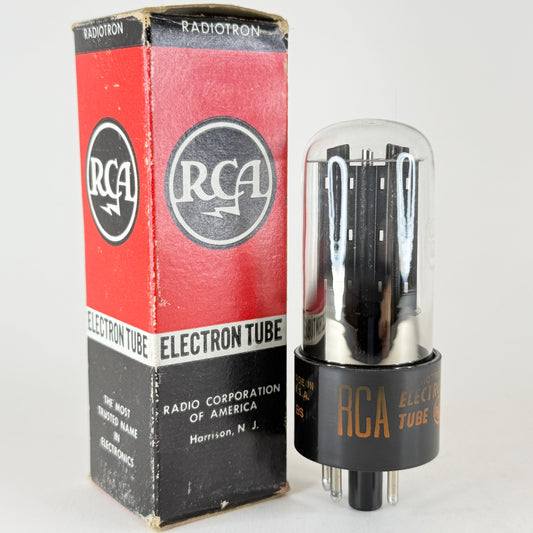 (1) Tested RCA 6W4GT Tube and Box Date Code BS 6W4 GT Half Wave Rectifier Tube
