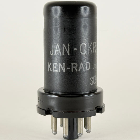 (1) Tested Ken Rad JAN CKR 6AC7 Tube VT-112 Date Code F5 Mil Spec Pentode Tube