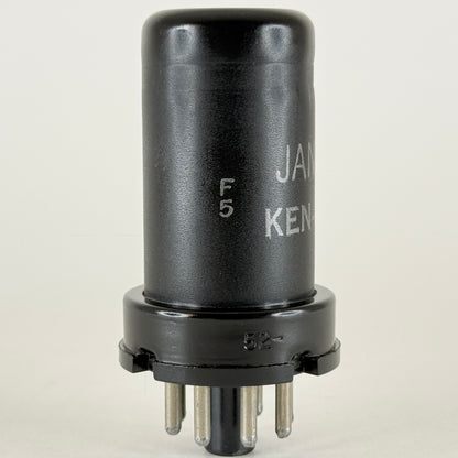 (1) Tested Ken Rad JAN CKR 6AC7 Tube VT-112 Date Code F5 Mil Spec Pentode Tube