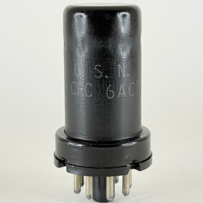 (1) Tested RCA USN CRC 6AC7 Tube Date Code K1 RCA Navy 6AC7 Pentode Tube