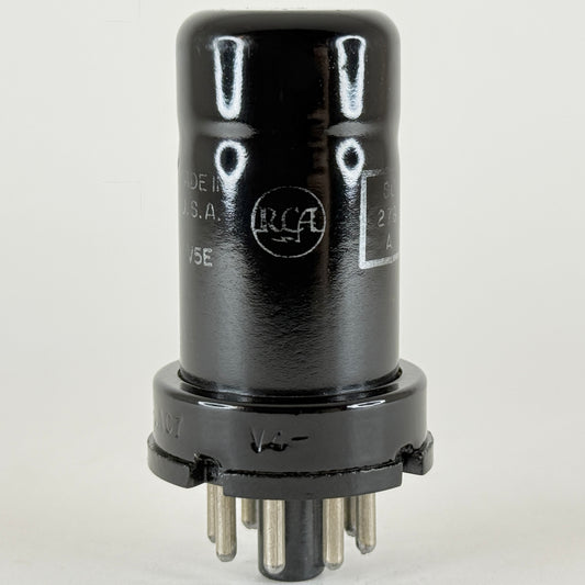 (1) Tested RCA JAN CRC 6AC7 Tube VT-112 Date Code V5E Mil Spec 6AC7 Pentode Tube
