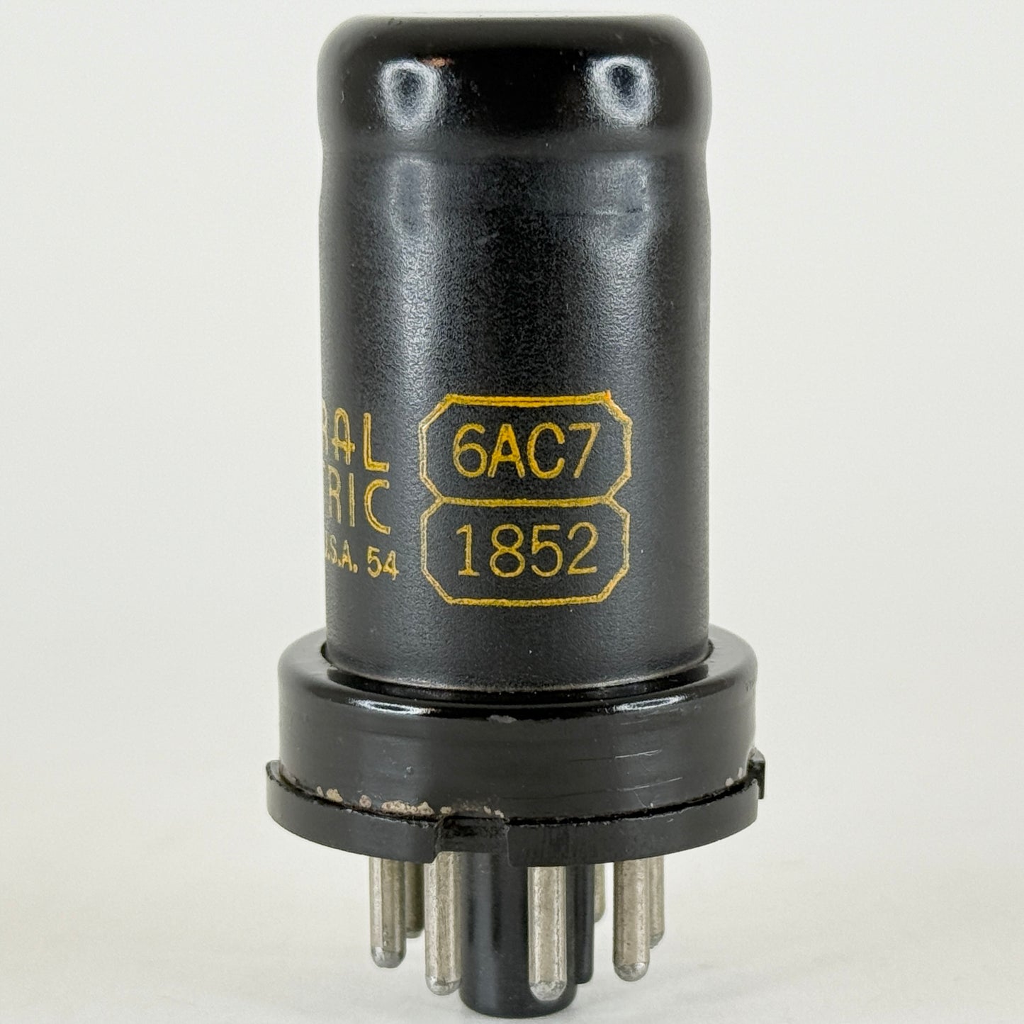 (1) Tested GE 6AC7 1852 Tube Date Code U2E General Electric 6AC7 Tube 1852 Tube