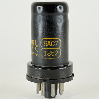 (1) Tested GE 6AC7 1852 Tube Date Code U2E General Electric 6AC7 Tube 1852 Tube