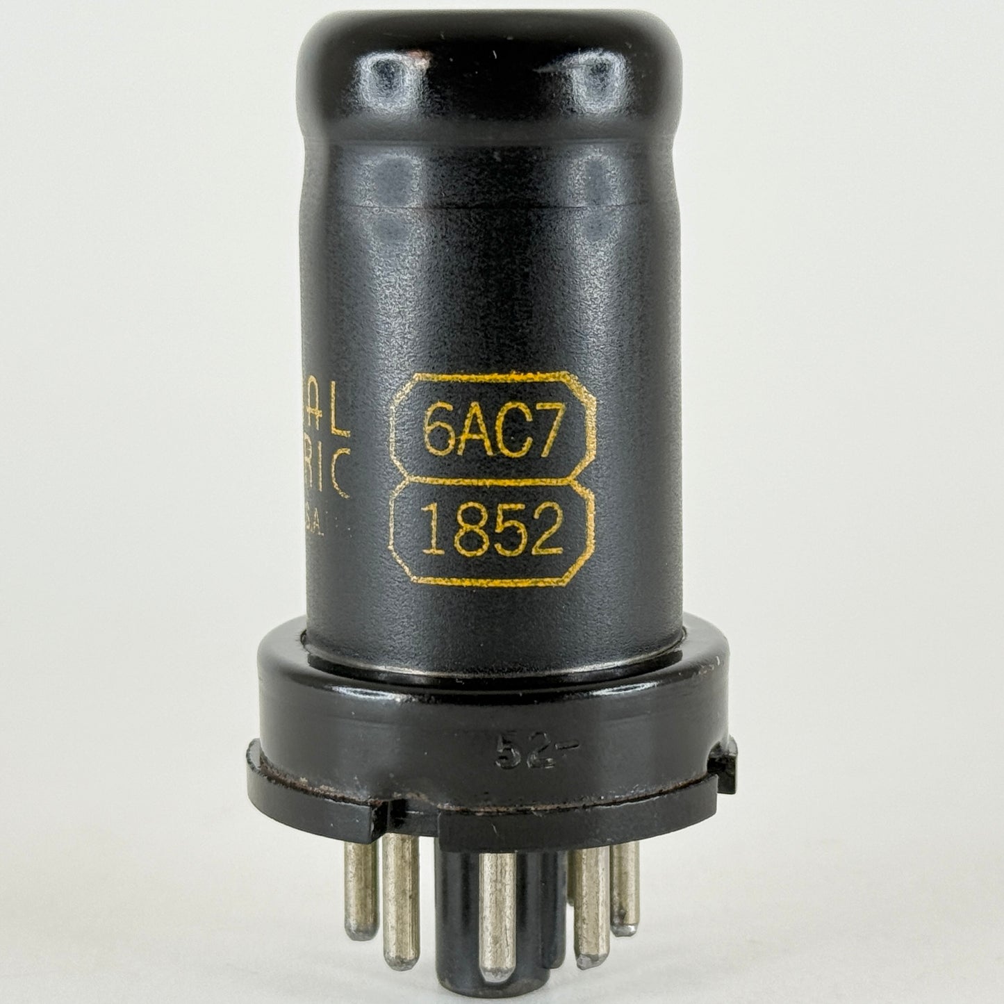 (1) Tested GE 6AC7 1852 Tube Date Code W2 General Electric 6AC7 Tube 1852 Tube