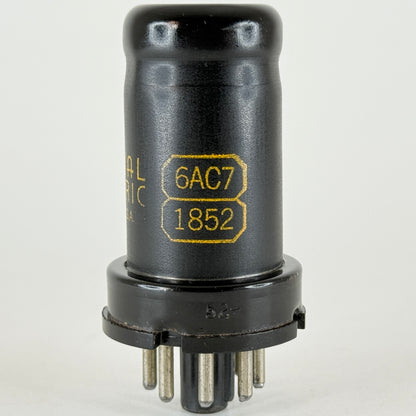 (1) Tested GE 6AC7 1852 Tube Date Code W2 General Electric 6AC7 Tube 1852 Tube