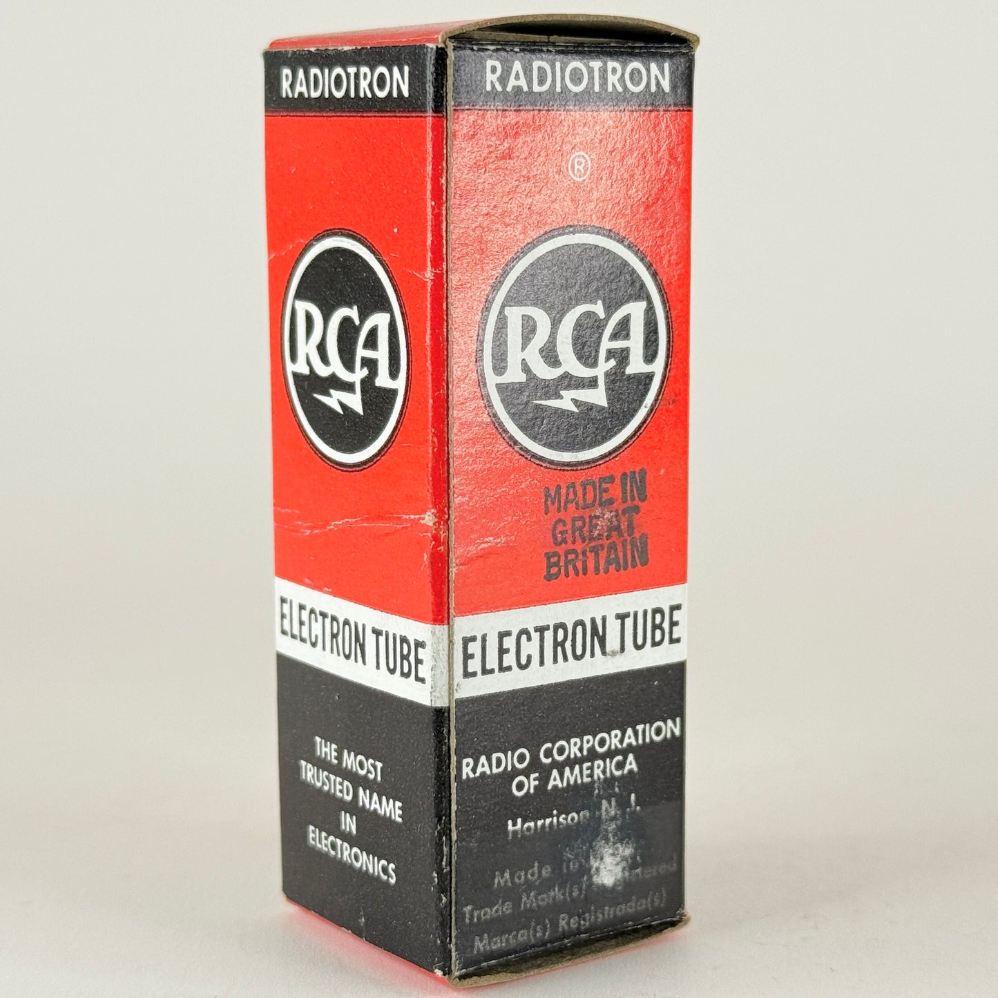 (1) Tested RCA 6DX8 ECL84 Tube and Box Great Britain Code BV 6DX8 Tube ECL84 (a)