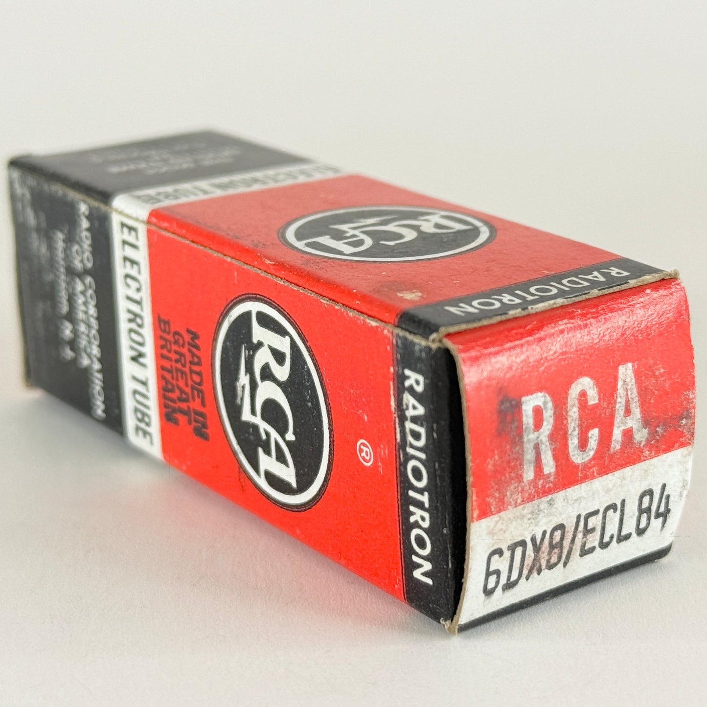 (1) Tested RCA 6DX8 ECL84 Tube and Box Great Britain Code BV 6DX8 Tube ECL84 (b)
