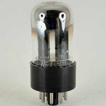 (1) Tested Rauland 8SN7GTB Tube with Box Black Angled T Plates Date Code 7-26