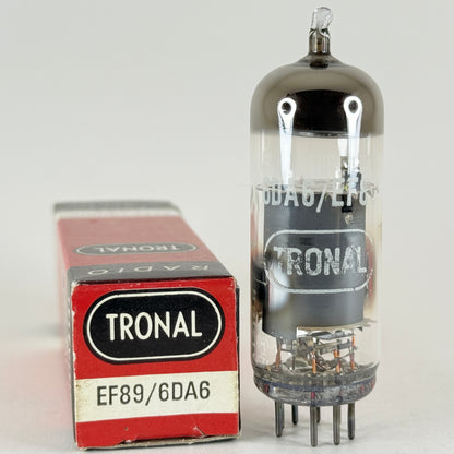 (1) Tested Very Strong Tronal EF89 6DA6 Tube with Box EF89 Tube Pentode Tube