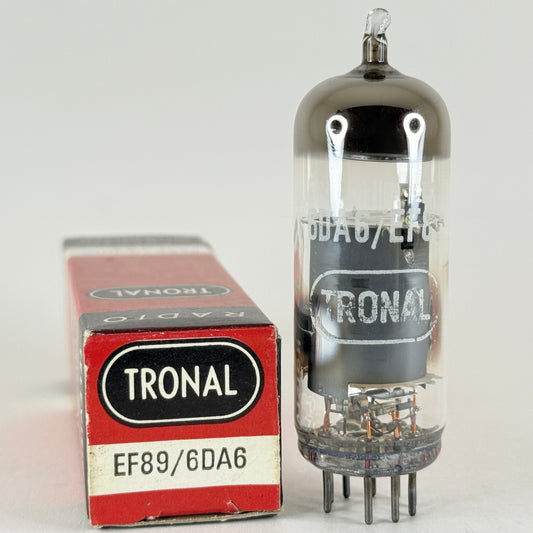 (1) Tested Very Strong Tronal EF89 6DA6 Tube with Box EF89 Tube Pentode Tube