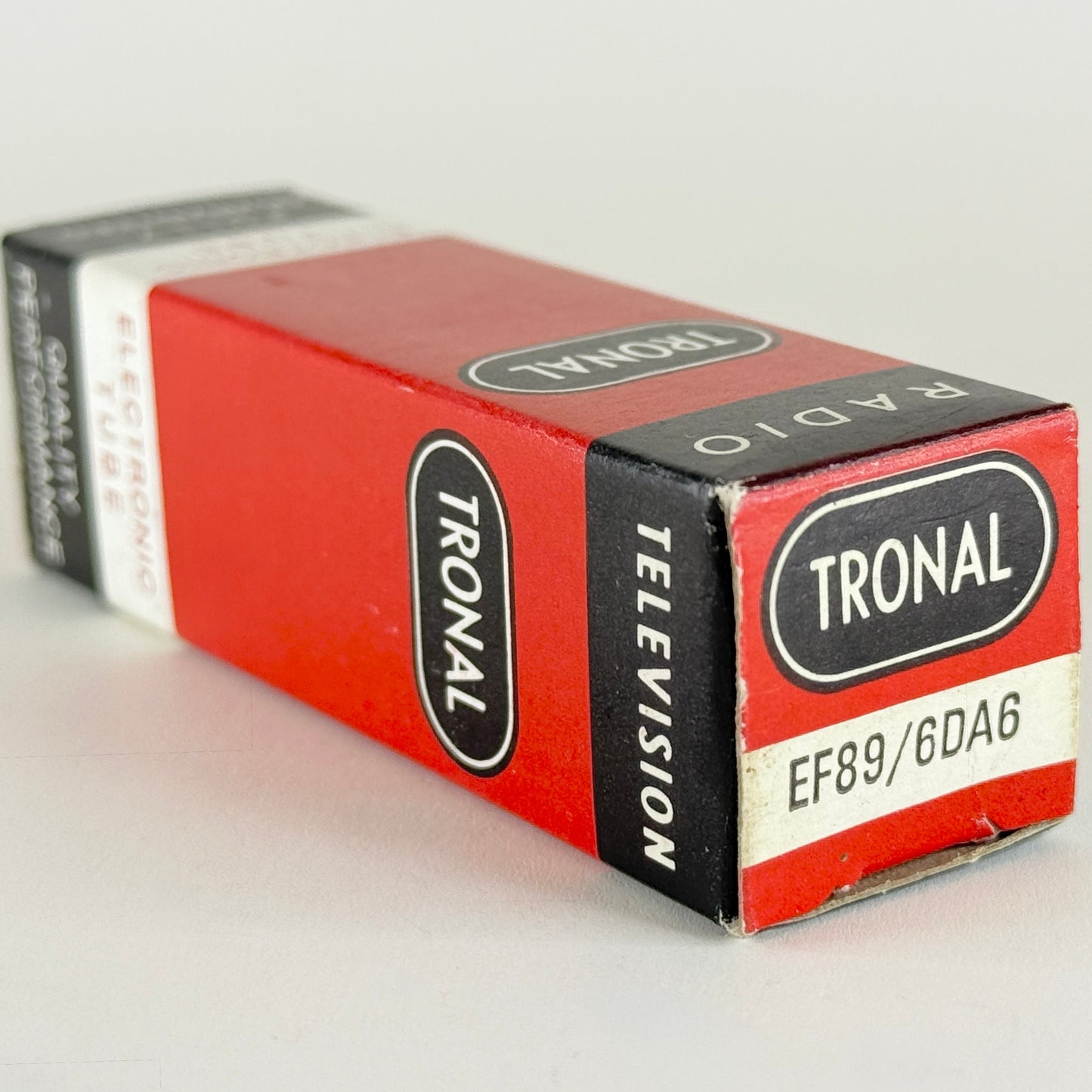 (1) Tested Very Strong Tronal EF89 6DA6 Tube with Box EF89 Tube Pentode Tube