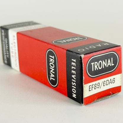 (1) Tested Very Strong Tronal EF89 6DA6 Tube with Box EF89 Tube Pentode Tube