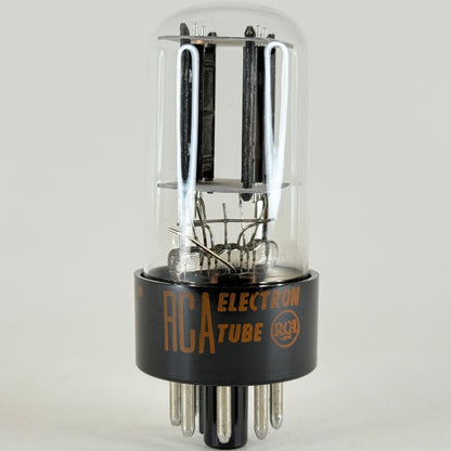 (1) Tested Balanced RCA 12SN7GTA Tube with Box Black Plates Code AN 12SN7 GTA