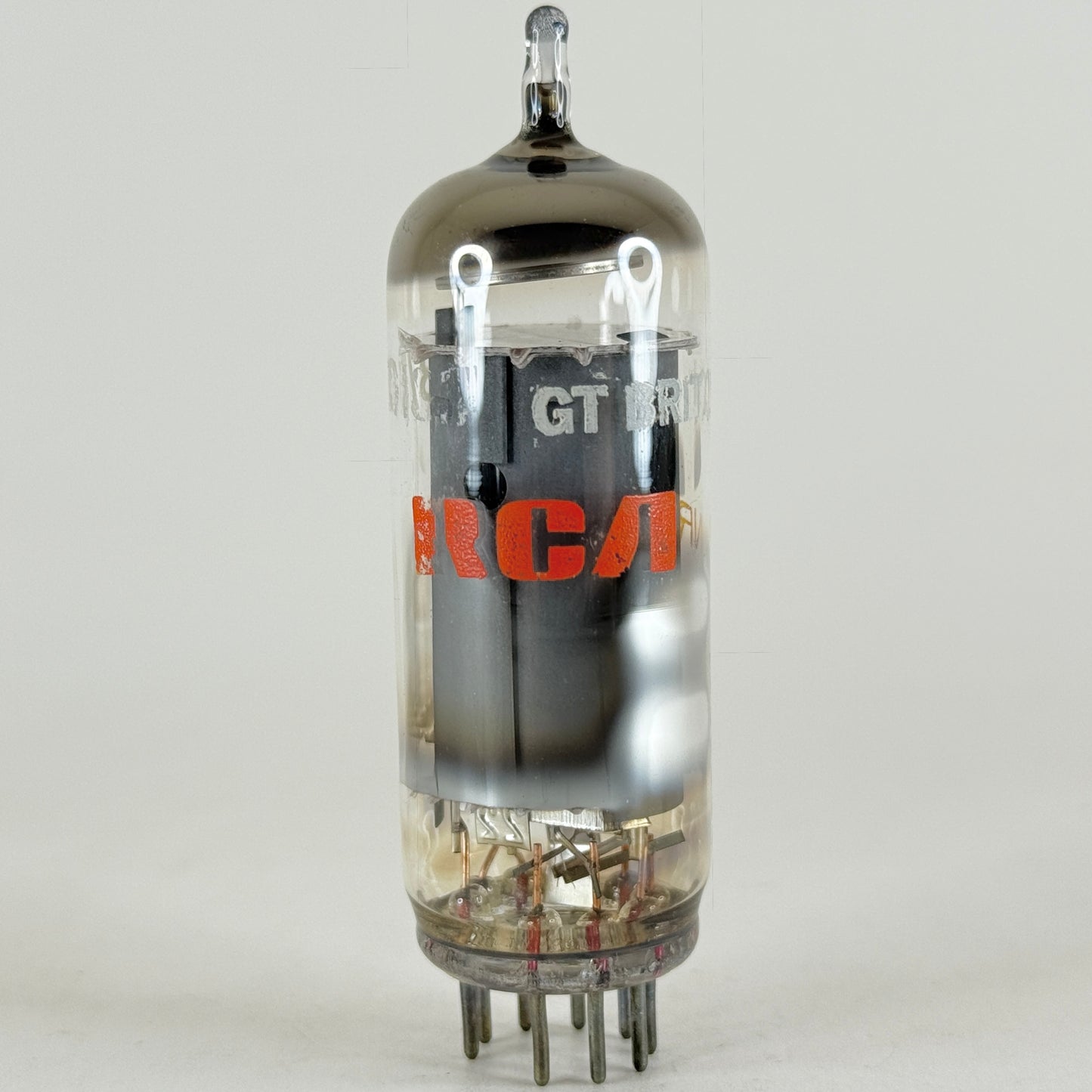 (1) Tested RCA 6AJ8 ECH81 Tube and Box Date Code NR Great Britain Triode Heptode