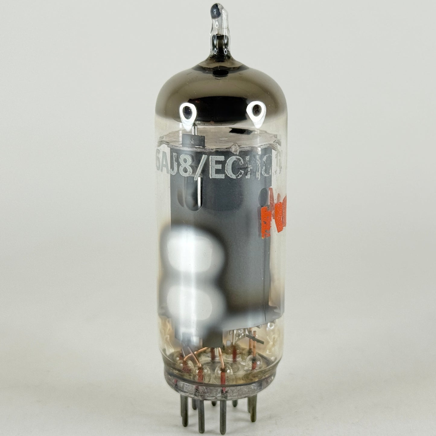 (1) Tested RCA 6AJ8 ECH81 Tube and Box Date Code NR Great Britain Triode Heptode