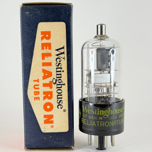 (1) Tested Westinghouse 6S8GT Tube with Box Date Code 7R17 6S8 GT Tube
