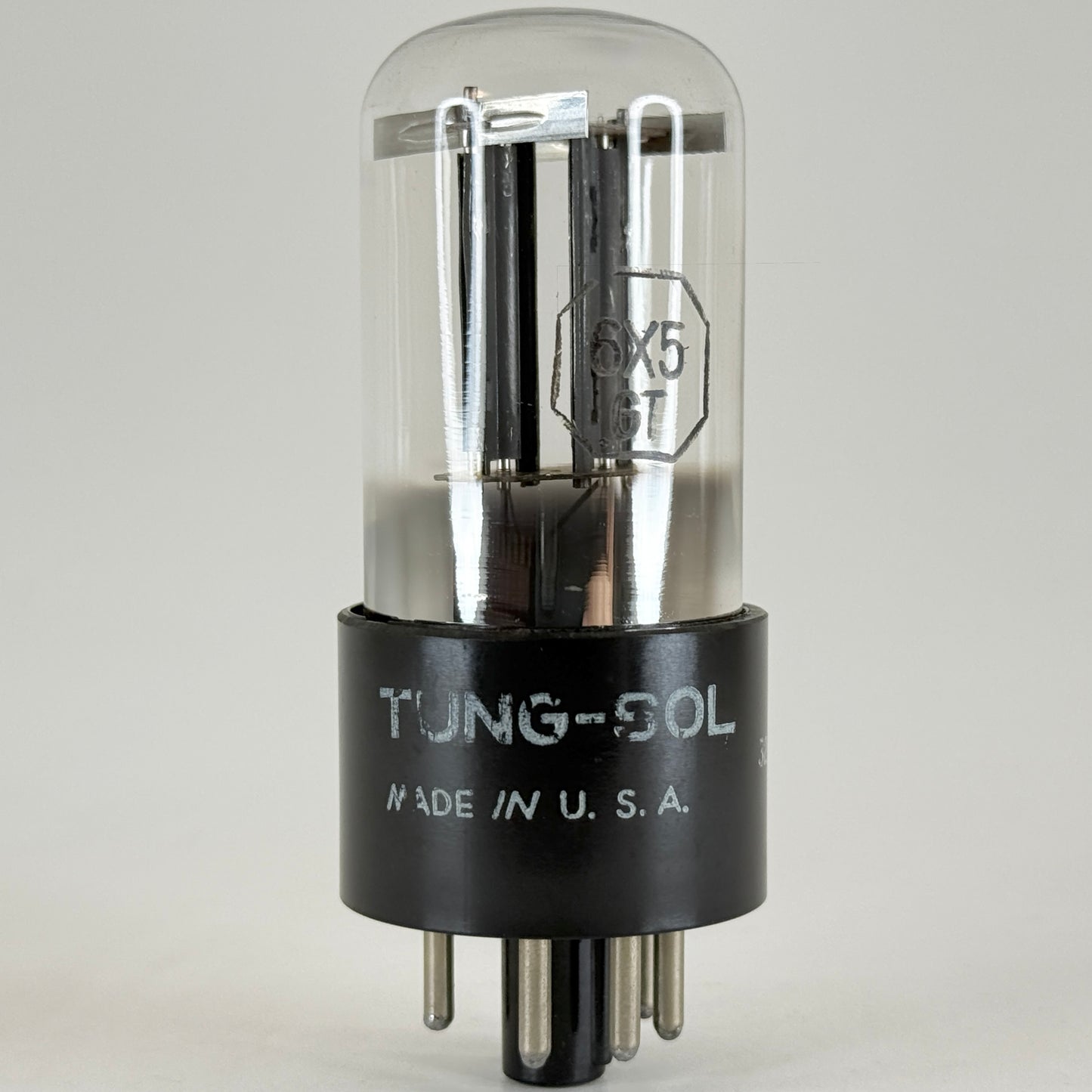 (1) Tested Balanced Tung Sol 6X5GT Tube Date Code 8-26 6X5 GT Vacuum Rectifier