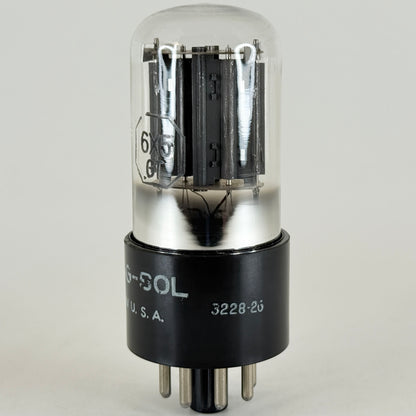 (1) Tested Balanced Tung Sol 6X5GT Tube Date Code 8-26 6X5 GT Vacuum Rectifier
