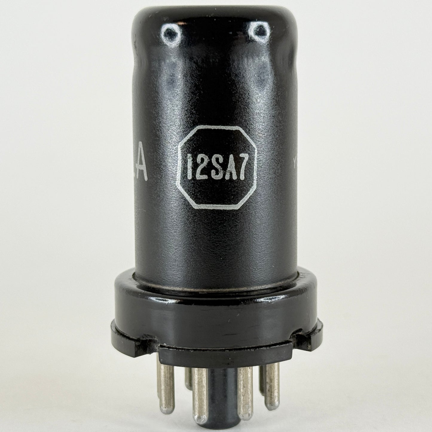 (1) Tested Very Strong Detrola 12SA7 Tube Date Code Y5E Converter Tube