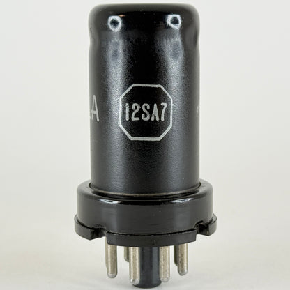 (1) Tested Very Strong Detrola 12SA7 Tube Date Code Y5E Converter Tube