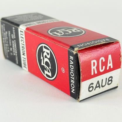 (1) Tested RCA 6AU8 Tube with Box Date Code KQ Triode Pentode Vacuum Tube