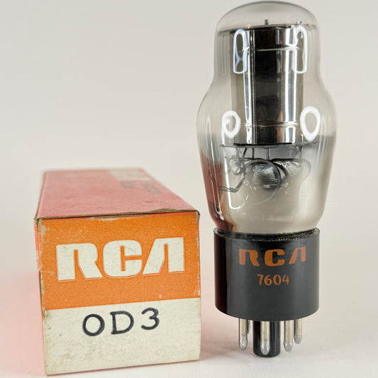 (1) Tested RCA 0D3 Tube with Box Date Code 7604 RCA 0D3 Voltage Regulator Tube