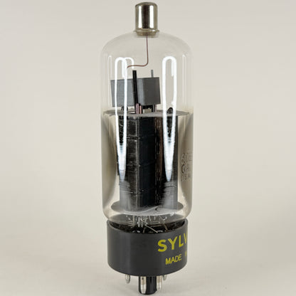 (1) Tested Sylvania 6CD6GA Tube with Box Date Code kc ACJ 6CD6 GA Power Pentode