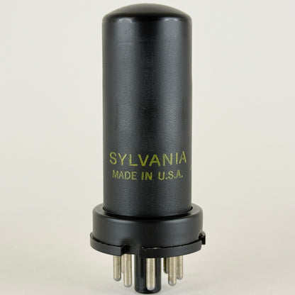 (1) Tested Sylvania 6N7 Tube with Box Medium Mu Twin Power Triode Vacuum Tube