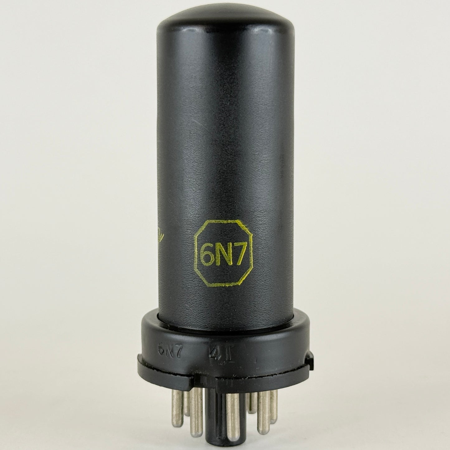 (1) Tested Sylvania 6N7 Tube with Box Medium Mu Twin Power Triode Vacuum Tube