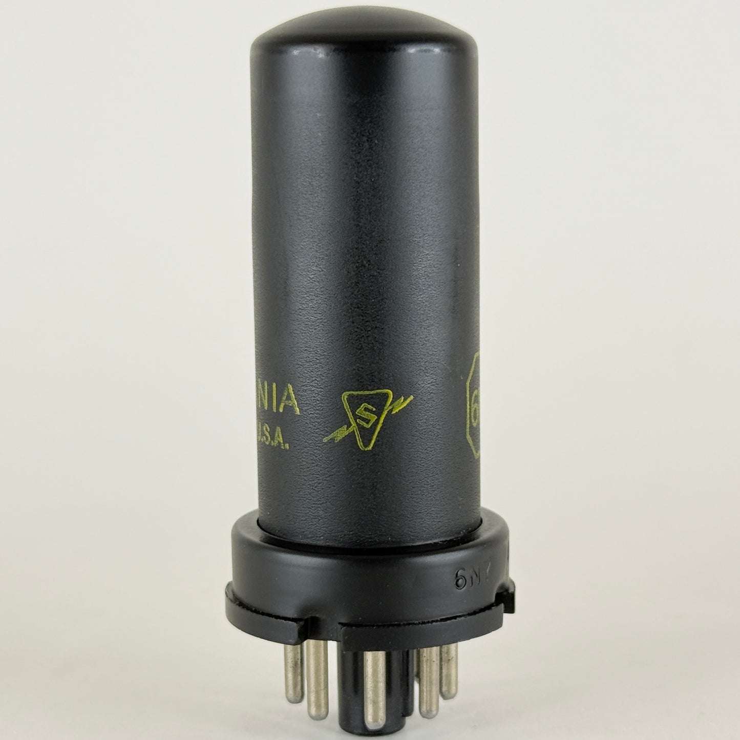 (1) Tested Sylvania 6N7 Tube with Box Medium Mu Twin Power Triode Vacuum Tube