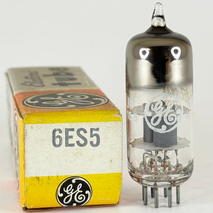 (1) Tested GE 6ES5 Tube with Box Date Code JE General Electric Triode Tube