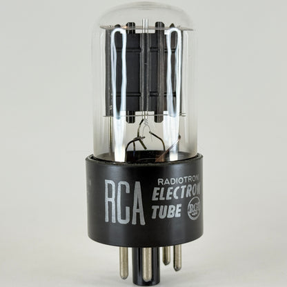 (1) Tested RCA 6X5GT Tube with Box Date Code KX 6X5 GT Full Wave Rectifier Tube