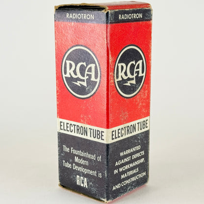 (1) Tested RCA 6X5GT Tube with Box Date Code KX 6X5 GT Full Wave Rectifier Tube