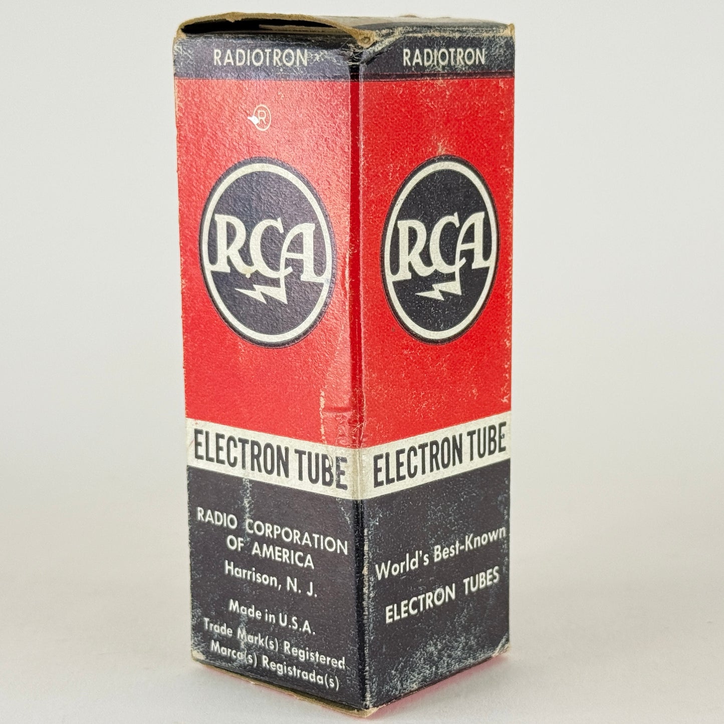 (1) Tested RCA 6X5GT Tube with Box Date Code KX 6X5 GT Full Wave Rectifier Tube
